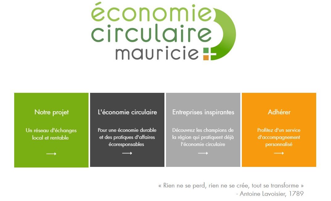 Économie circulaire Mauricie +
