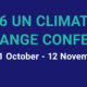 Affiche COP26 Glasgow 2021