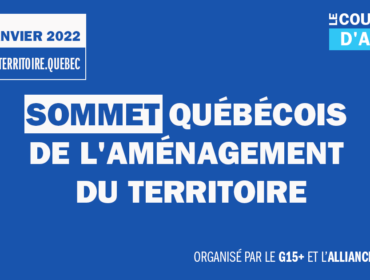 Affiche Sommet aménagement territoire 2022