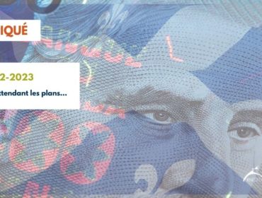 Visuel communiqué de presse RNCREQ Budget 2022
